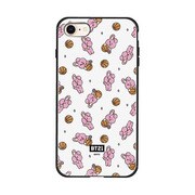 ガラスハイブリッドケース パターン iPhone 8 / iPhone 7 BT21_COOKY [iPhone用ケース]