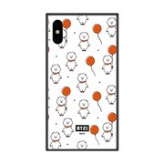 ガラスハイブリッドケース パターン iPhone XS / iPhone X BT21_RJ [iPhone用ケース]