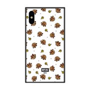 ガラスハイブリッドケース パターン iPhone XS / iPhone X BT21_SHOOKY [iPhone用ケース]