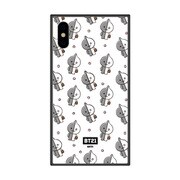 ガラスハイブリッドケース パターン iPhone XS / iPhone X BT21_VAN [iPhone用ケース]