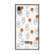 ガラスハイブリッドケース パターン iPhone XR BT21_RJ [iPhone用ケース]