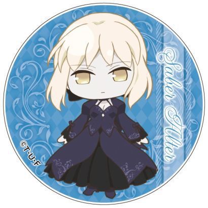 劇場版 Fate Stay Night Heaven S Feel ポリカバッジvol4 セイバーオルタ キャラクターグッズ