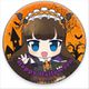 アイドルタイムプリパラ ガァルマゲドンハロウィン 缶バッジ プチあろま [キャラクターグッズ]