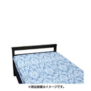 日本製敷布団カバー エリー BL 105x215 ブルー 282-7756-72