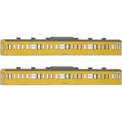 18016 [国鉄（JR）103系<低運・非ユニット窓・冷改車・カナリア> 増結用サハ2両ボディキット]