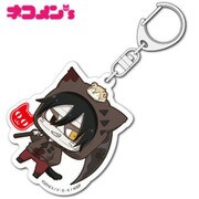 SRT_CAK02 殺戮の天使 ネコメンズアクリルキーホルダー ザック [キャラクターグッズ]