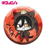 SRT_CCAN02 殺戮の天使 ネコメンズ缶バッジ ザック [キャラクターグッズ]