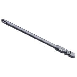 DD2-100P 電動ドリルドライバービット段付 [+No.2 100mm]