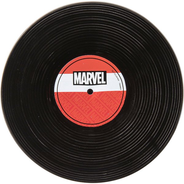 送料0円 San3055 3 ロゴ Marvel レコード盤型プレート キャラクターグッズ