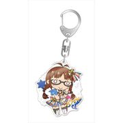 ちまドル アイドルマスター ミリオンライブ！ シアターデイズ アクリルキーホルダー 秋月律子 ヌーベル・トリコロール ver. [キャラクターグッズ]
