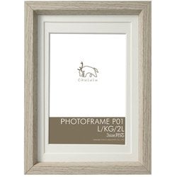 チュルルフォトフレームP01 ベージュ FCHL-P01BE
