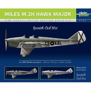 SBS SBMPP03 [マイルズ M.2H ホーク・メジャー スペイン内戦 ナショナリスト派 1/72 レジン製フルキット]