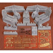 SBS SBM48056 [Su-25UB/UBK コックピットセット スマー/KP用 1/48 レジン製ディティールアップパーツ]