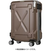 防水仕様Wキャスターファスナーキャリー 旅行日数目安：2～3泊 56L TSAロック搭載 モカ 6304-61-MC