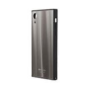 LP-IPMGSQSV [iPhone XR 背面ガラスシェルケース SHELL GLASS SQUARE シルバー]
