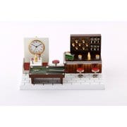 置時計 ミニチュアクロックコレクション BAR/ビリヤード C3325