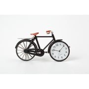 置時計 ミニチュアクロックコレクション 自転車 (ブラック) C3490-BK