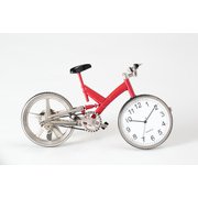 置時計 ミニチュアクロックコレクション 自転車 (レッド) C3584-RD