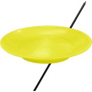 ベーシック スピニングプレート スティック付き イエロー