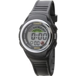 デジタルウォッチ TS-D158-BK