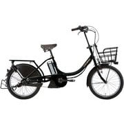 電動アシスト自転車 365mm（135cm～） 20型 12.3Ah 内装3段変速 SHIMANO INTER-3 ASCENT DELUXE MATT BALCK
