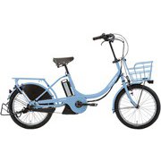 電動アシスト自転車 365mm（135cm～） 20インチ 12.3Ah 内装3段変速 SHIMANO INTER-3 ASCENT DELUXE SMOKE BLUE