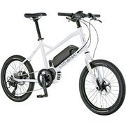 電動アシスト自転車 410mm(140~180cm) 外装10段変速 SHIMANO DEORE ASCENT E-SPORTS LG WHITE