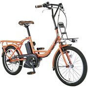 電動アシスト自転車 365mm(135cm~) 内装3段変速 SHIMANO INTER-3 ASCENT MINI DEEP ORANGE