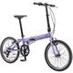 折りたたみ自転車 ミニベロ 290mm（145～175cm） 外装7段変速 SHIMANO TOURNEY FT EASEL 6.0（290）（AI） MATT LAVENDER