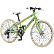 ジュニア用クロスバイク J24 Cross(J24 クロス) 300mm(130~145cm) 24インチ 外装21段変速 J24CROSS(300)(AI) LG GREEN