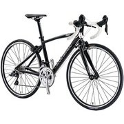 24インチ ジュニアロードバイク 380mm(135~150cm) 外装18段変速 SHIMANO SORA J24ROAD(380)(AI) LG BLACK