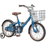 子ども用自転車 16インチ 220mm（95～115cm） 変速なし K16PLUS（220）（AI） SMOKE BLUE