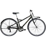 クロスバイク MULTIWAY 27(マルチウェイ 27) 440mm(150~175cm) 27インチ 外装7段変速 SHIMANO TOURNEY MULTIWAY 27 MATT LG BLACK