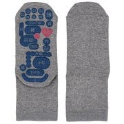 つぼマップ ソックス 22-25cm グレー