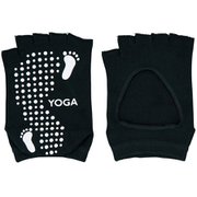 YOGA ソックス 甲オープン 22-25cm ブラック