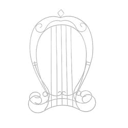 IRON EASEL M ホワイト HARP NO.6590-MW