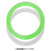 ダブルサイド リング 黄緑