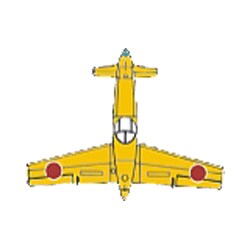 Victor 飛行機模型 金属製 黄褐色 Victor 飛行機模型 金属製 黄褐色 Victor 飛行機模型 金属製 黄