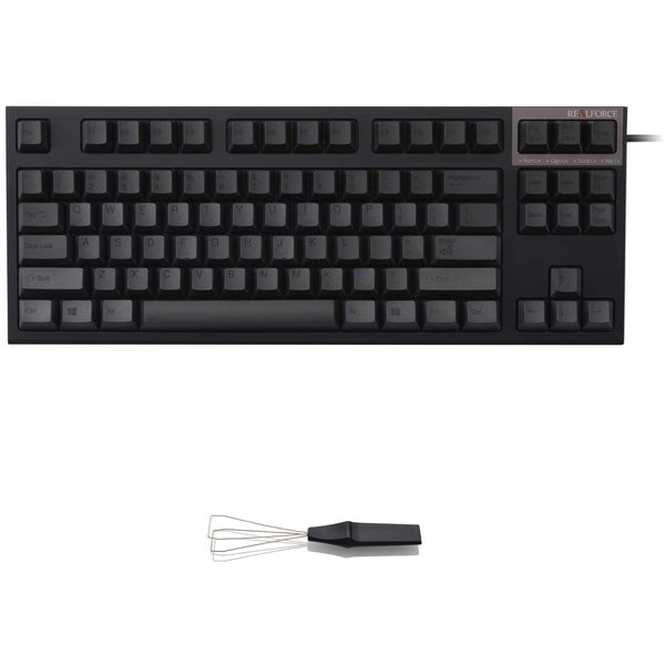R2tls Us3 Bk Kp Realforce R2 Tkl S 英語87キー配列 Usb ブラック 昇華印字 All30g 静音モデル ワイヤー キープラーセットモデル