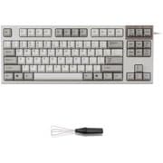 REALFORCE R2 TKL S 英語87キー配列 USB アイボリー 昇華印字 ALL55g 静音モデル ※ワイヤーキープラーセットモデル R2TLS-US5-IV-KP