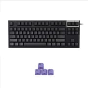 REALFORCE R2 TKL A 英語87キー配列 USB ブラック 昇華印字 ALL30g APC機能付 ※W.A.S.D(パープル)キーキャップセットモデル R2TLA-US3-BK-WASD