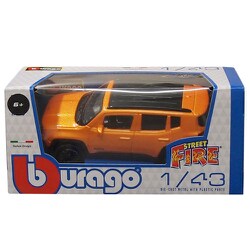 ヨドバシ Com ブラゴ urago Burmor 1 43 ジープ レネゲード メタリックオレンジ ダイキャストミニカー 通販 全品無料配達
