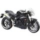BUR51047 1/18 トライアンフ スピードトリプル 2011 メタリックブラック [ダイキャストミニカー]