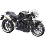 BUR51047 1/18 トライアンフ スピードトリプル 2011 メタリックブラック [ダイキャストミニカー]