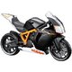 BUR51049 1/18 KTM 1190 RC8 R ブラック/ホワイト [ダイキャストミニカー]