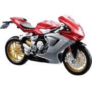 BUR51055 1/18 MV アグスタ F3 セリエ･オロ 2012 レッド/シルバー [ダイキャストミニカー]