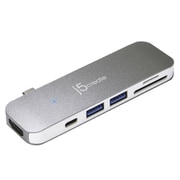 JCD386 [Type-C 4K HDMI 3ポートハブ micreSD/SD 7-in-1 Ultra drive dock]