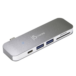 Type-C 3ポートハブ micreSD/SD 6-in-1 Ultra drive dock JCD388