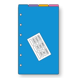 Keyword カラーインデックス（4区分） ポケットサイズ WPR5101