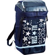 C1801010 [2922 9S バスケットボール デイパック リュック ネイビー/サックス]